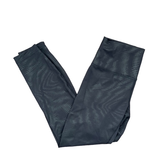 lululemon athletica Pants - Lululemon Women's Wunder Train High Rise Tight Pant Foil Everlux 25” Black Sz 8